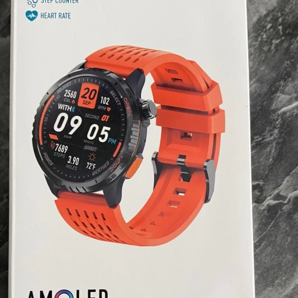 Zetta Smartwatch - Vibrant Orange
